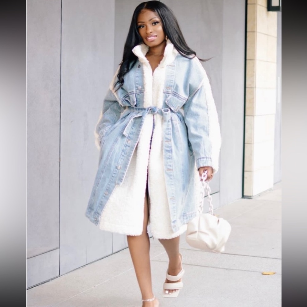 Denim & Sherling Sherpa Jacket
